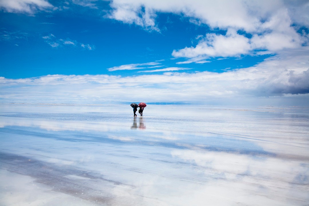 Perfect Reflections in the Salar de Uyuni | 5 Continents Production